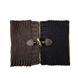 Michael Kors Knit Acrylic Neck Warmer Scarf With Toggle Closure